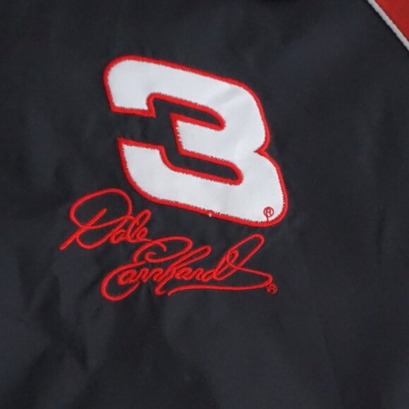 90s Dale Earnhardt Sr. #3 Nascar Zip Up Windbreaker Jacket L By Winner's Circle - Picture 6 of 10
